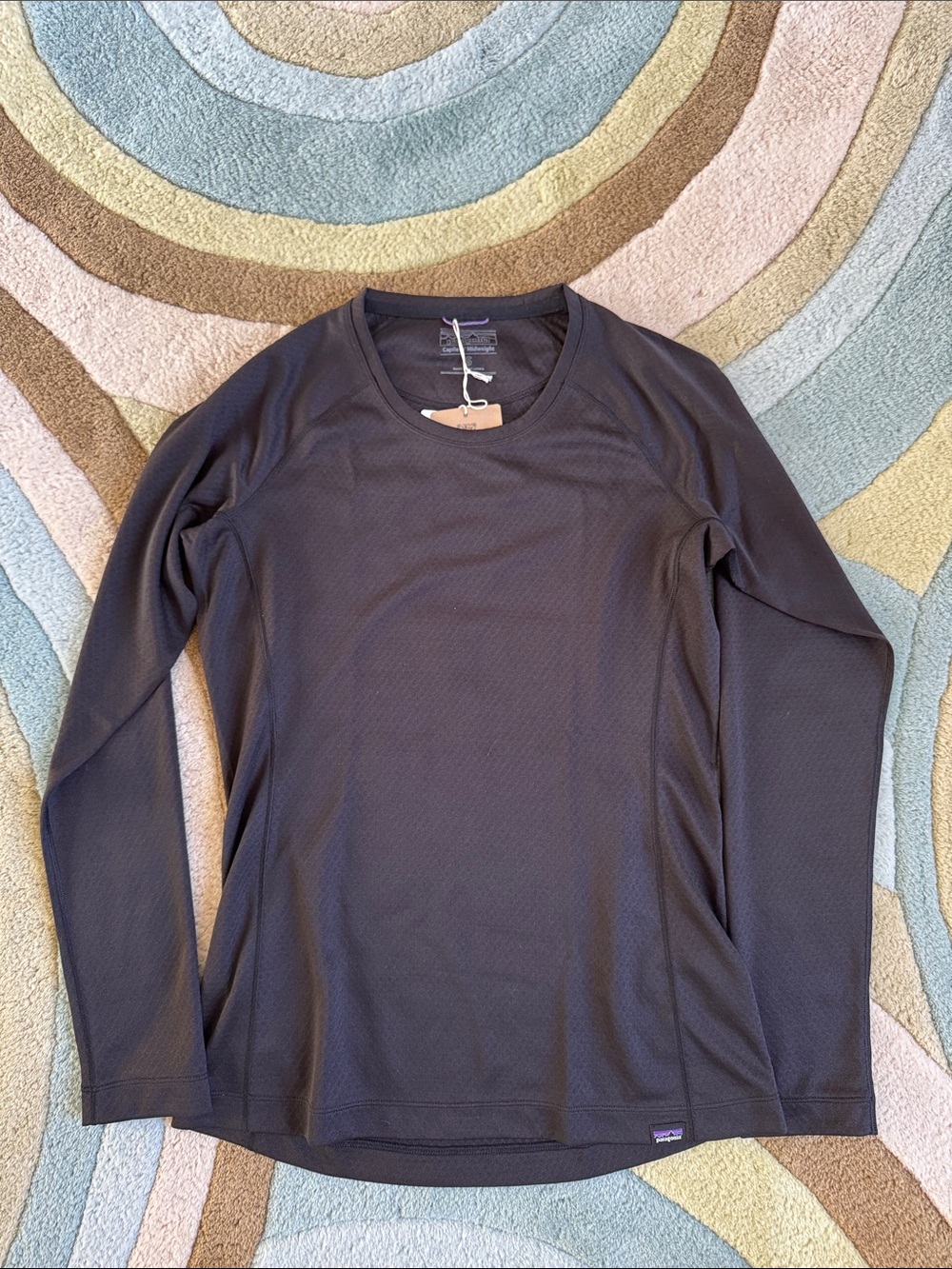 Patagonia Capilene Midweight - Black (sz Small) NWT